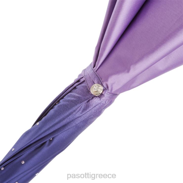 ομπρέλα | PASOTTI 185n 21284-14 w68 - μωβ ομπρέλα swarovski διπλό ύφασμα 2N6B8554 γυναίκες